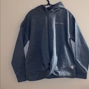 Twist front hoodie